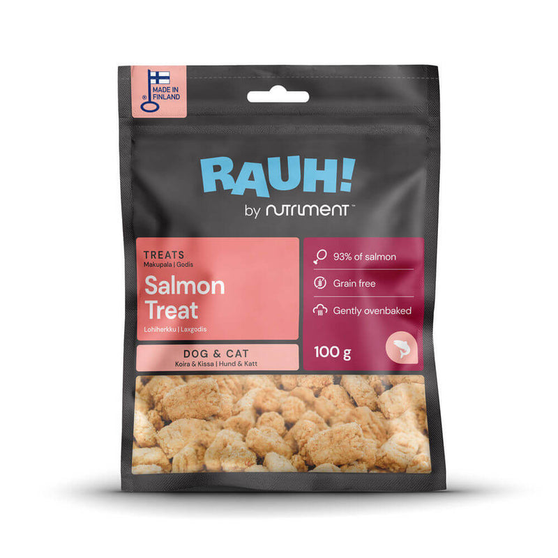 RAUH Salmon godbidder, 100g