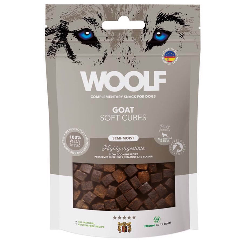 Woolf Soft Cubes godbidder, 100g