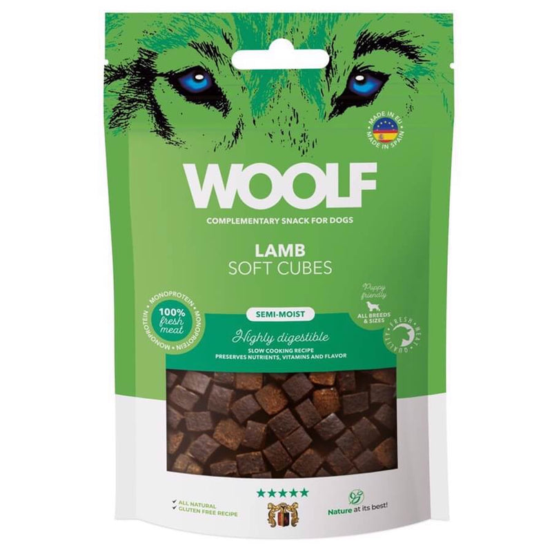 Woolf Soft Cubes godbidder, 100g